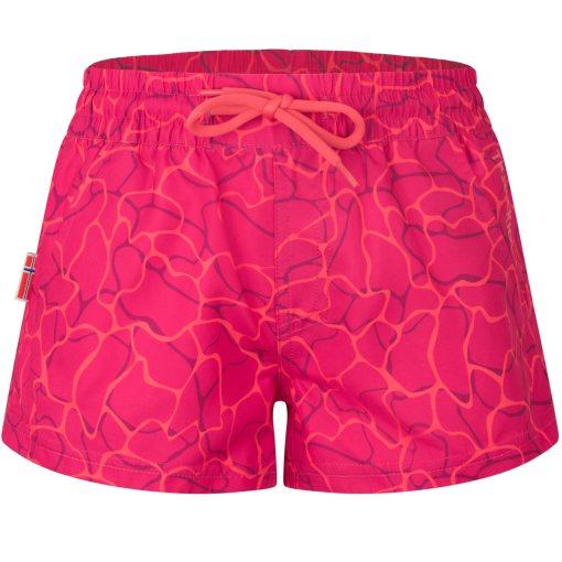 Foto de Trollkids Bañador Corto Niña - Haukland - Bright Pink/Watermelon