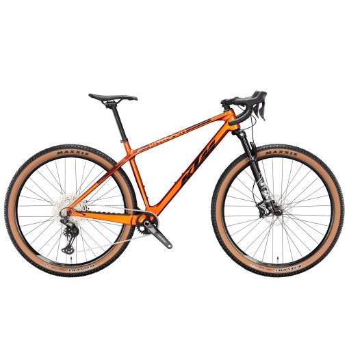 Picture of KTM X-Myroon Elite - 29&quot; Carbon Gravel Bike - 2026 - burnt orange (black)
