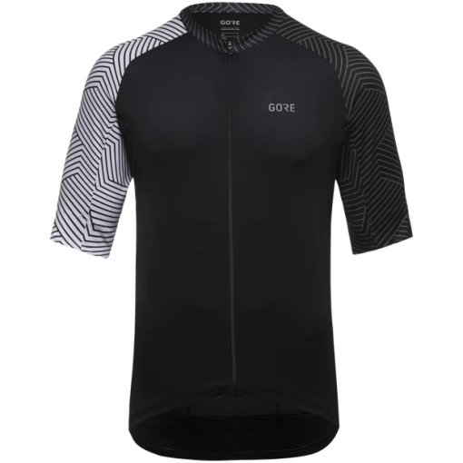 Foto de GOREWEAR Maillot de Manga Corta Hombre - C5 - negro/blanco 9901