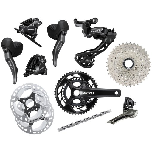 Shimano GRX RD-RX820 Rear Derailleur - Shadow RD+ | 2x12