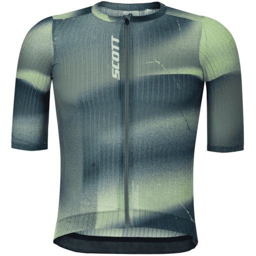 Productfoto van SCOTT Pro SL Korte mouwen shirt heren - tranquil green/acid yellow