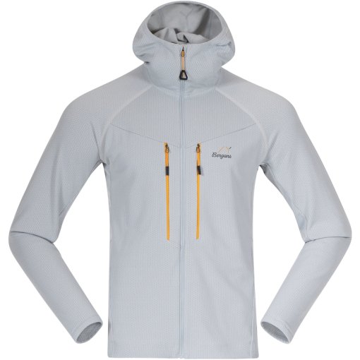 Foto de Bergans Chaqueta Hombre - Y MountainLine Wooltech Midlayer - pearl grey