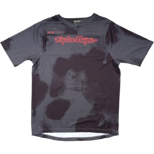Foto de Troy Lee Designs Maillot de Manga Corta Niños - Skyline - Flared Carbon