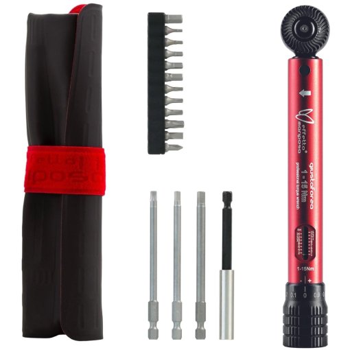 Immagine prodotto da Effetto Mariposa Chiave Dinamometrica - Giustaforza 1-15 Pro Deluxe Set - black/red
