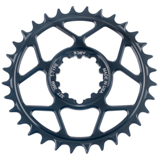 Picture of 5DEV T-Type Chainring - MTB | Aluminum | Direct Mount (SRAM 3-Bolt) - black