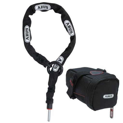 Foto de ABUS Cadena para Antirrobo de Cuadro - Adaptor Chain ACH 2.0 6KS + Bolsa ST5950 - 100cm negro