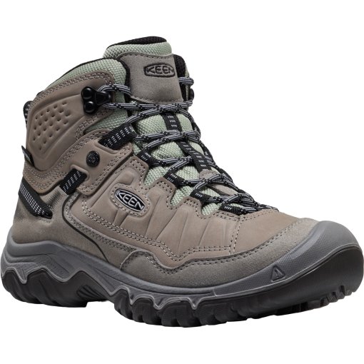 Produktbild von KEEN Targhee IV Mid Waterproof Wanderschuhe Damen - Steel Grey/Lily Pad