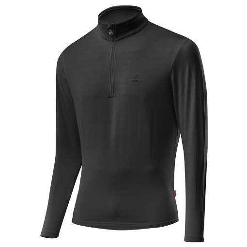 Foto de Löffler Camiseta de Manga Larga Midlayer Hombre - Transtex® - negro 990