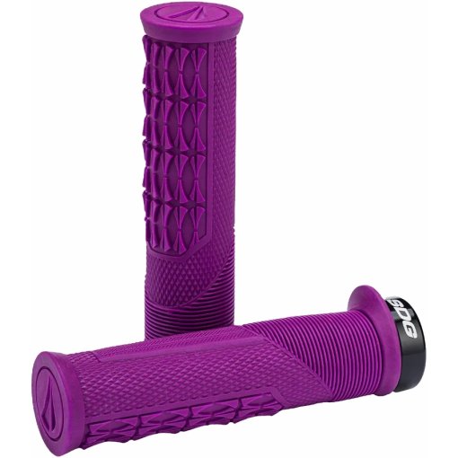 Photo produit de SDG Thrice Open Core Lock-On Poignées de VTT - 136/32.5mm - violet/noir