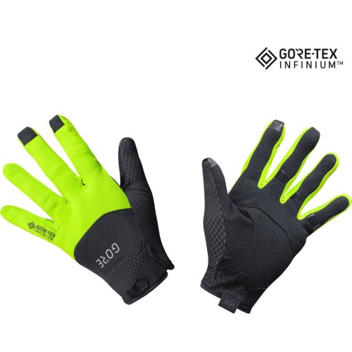 Foto de GOREWEAR Guantes - C5 GORE-TEX INFINIUM™ - negro/neon yellow 9908