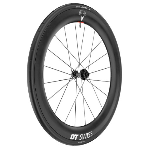 Productfoto van DT Swiss | Continental WTS Wielsysteem - ARC 1100 DICUT DB 65 Voorwiel + AERO 111 Vouwband - 28&quot; | 12x100mm