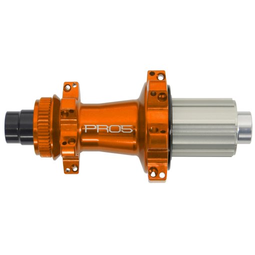 Foto de Hope Buje Trasera Straightpull - Pro 5 - Centerlock - 12x142mm | Shimano HG - naranja