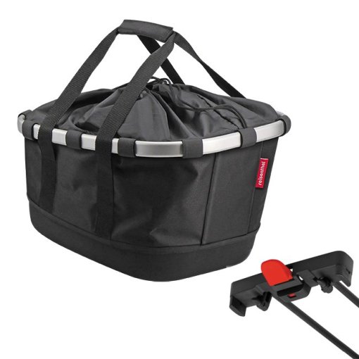 Produktbild von KLICKfix Reisenthel GT Racktime 0304R Fahrradkorb - 21L - schwarz