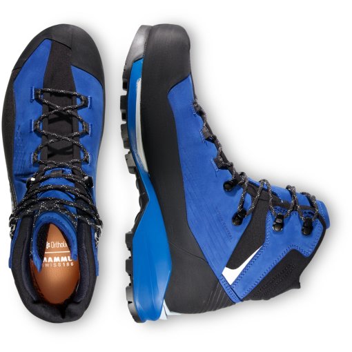 Foto de Mammut Botas Montaña Hombre - Kento Guide II High GTX - dark glacier blue-negro