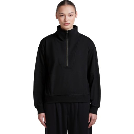 Foto de Icebreaker Merino 150 Drift Relaxed Half Zip Jerseys para mujer - Black