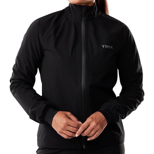 Foto de Trek Chaqueta Impermeable Ciclismo Mujer - Circuit - Negro