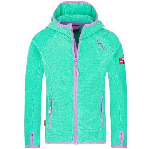 Produktbild von Trollkids Sandefjord Jacke Mädchen - Aquamarine/Violet Sorbet