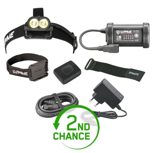 Produktbild von Lupine Piko RX 7 Stirnlampe - 2100 lm - schwarz - B-Ware