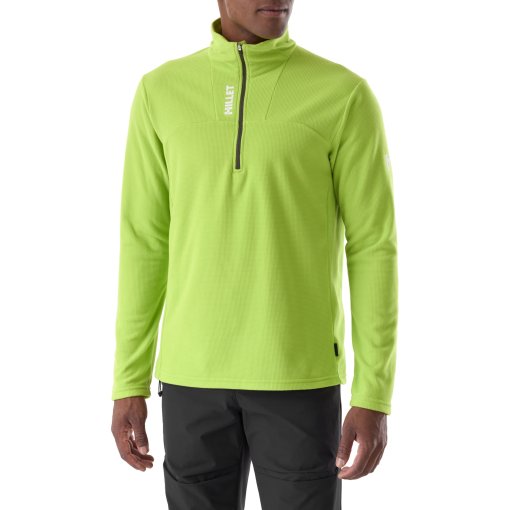 Photo produit de Millet Ubic Lightgrid Pullover en polaire pour hommes - Macaw Green
