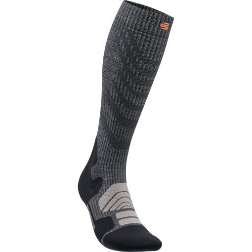 Foto de Bauerfeind Calcetines de Compresión Hombre - Outdoor Merino - lava grey - M (38-44 cm)
