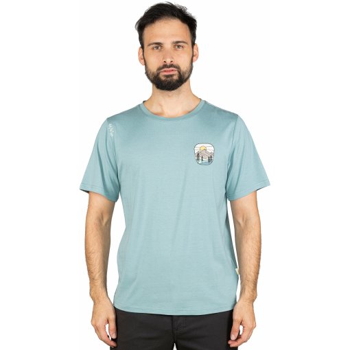 Photo produit de Chillaz T-Shirt Homme - Bozen Sunset - arctic