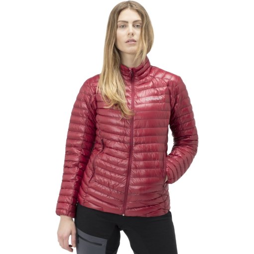 Immagine prodotto da Norrona Giubbotto Donna - trollveggen superlight down850 - Rhubarb