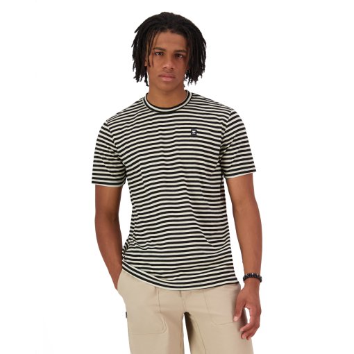 Photo produit de Mons Royale Icon Merino T-shirt pour hommes - mr stripe