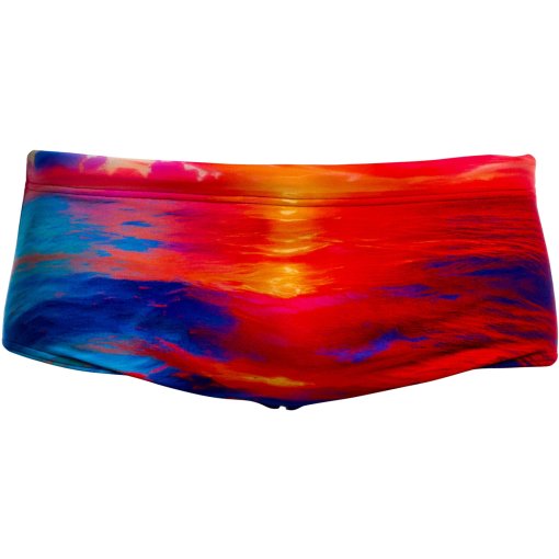 Productfoto van Funky Trunks Sidewinder Eco Trunks Zwembroek Heren - Sunset Delight