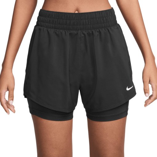 Photo produit de Nike Short 3&quot; Femme - One Dri-FIT 2-In-1 - black/white DX6016-011
