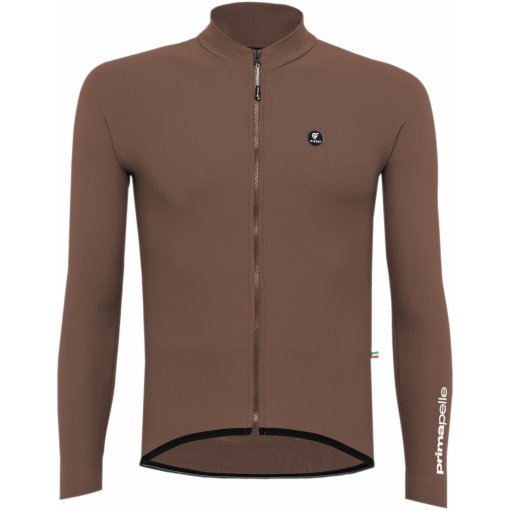 Productfoto van PISSEI Primapelle Fietsshirt met Lange Mouwen Heren - Espresso