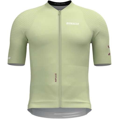 Photo produit de Bioracer Icon Impulse Maillot cyclisme pour hommes - pistachio milk