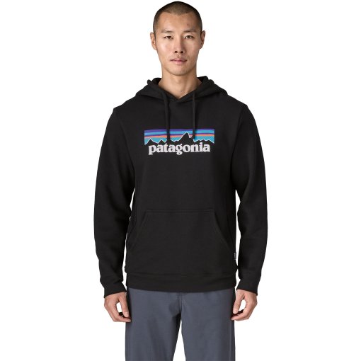Photo produit de Patagonia Sweat à Capuche Unisex - P-6 Logo Uprisal - noir