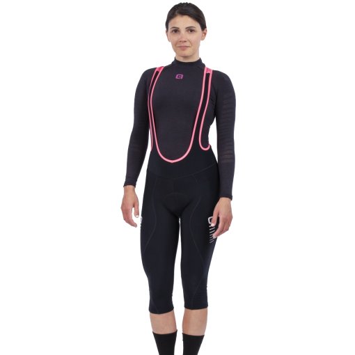 Foto de Alé Culotte con Tirantes 3/4 Mujer - PRAGMA Essential - blanco