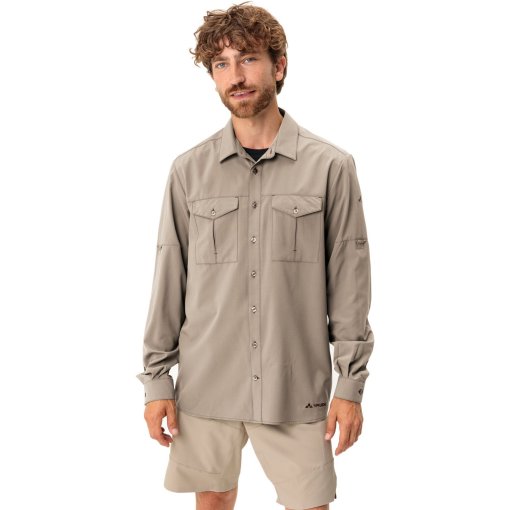 Photo produit de Vaude Chemise Homme - Rosemoor II - linen uni