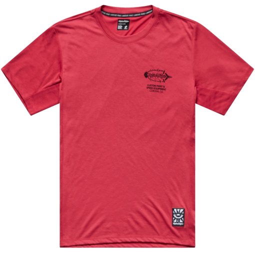 Foto de Troy Lee Designs Maillot de Manga Corta Hombre - Skyline Ride - Feathered Ember Red