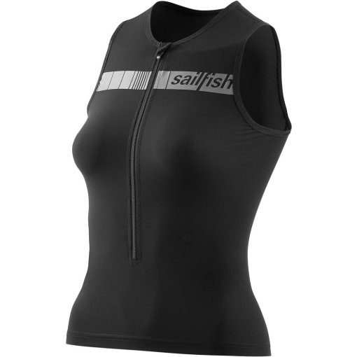 Foto de sailfish Top Triatlon sin Mangas Mujer - Tritop Comp - black/grey