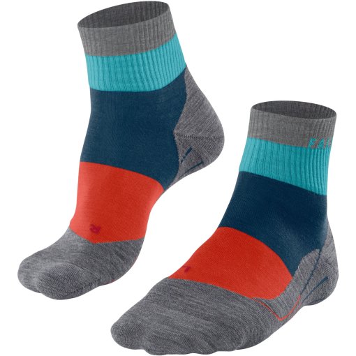 Foto de Falke Calcetines de Trekking Hombre - TK5 Wander Short - blue pond 6598