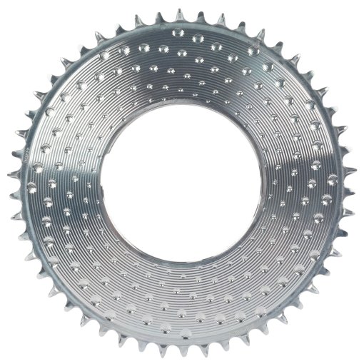 Photo produit de Alugear AERO Plateau vélo - Road/Gravel | Thread Mount | 6.5mm | 1x 11/12/13 vitesses | rond - steel