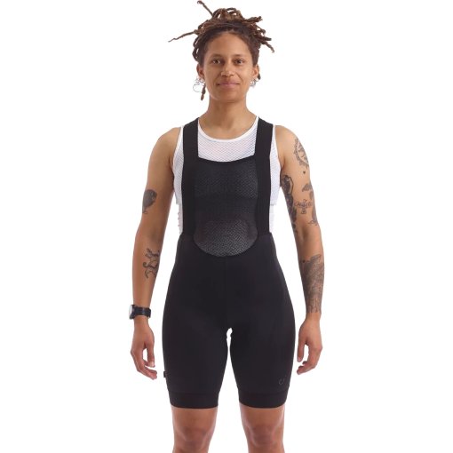 Foto de Velocio Culotte Corto con Tirantes Ciclismo Mujer - Signature - Negro