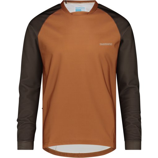 Foto de Shimano Maillot de Manga larga MTB Hombre - Myoko Warm - bronze