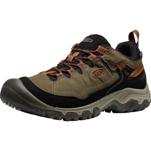 Foto de KEEN Zapatillas Senderismo Hombre - Targhee IV Waterproof Wide Fit - Sea Turtle/Roasted Pecan