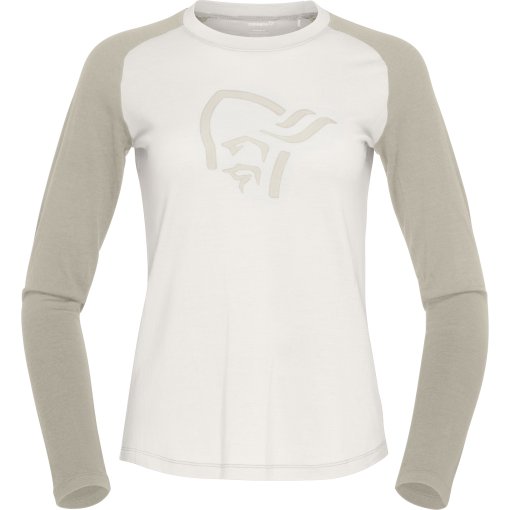 Foto de Norrona Camiseta Interior Manga Larga Mujer - femund pureUll - Whisper White