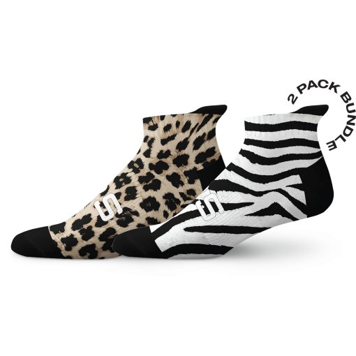 Foto de Sox Footwear Tab Combo Calcetines (pack de 2) - wild animals