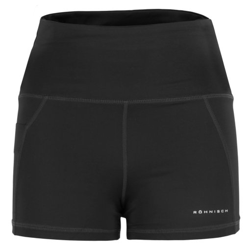 Foto de Röhnisch Malla Corta Mujer - Flattering Curved Hotpants - Negro