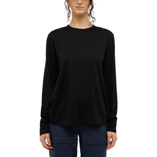 Foto de Haglöfs Camiseta Manga Larga Mujer - Kaise Wool - true black 2C5