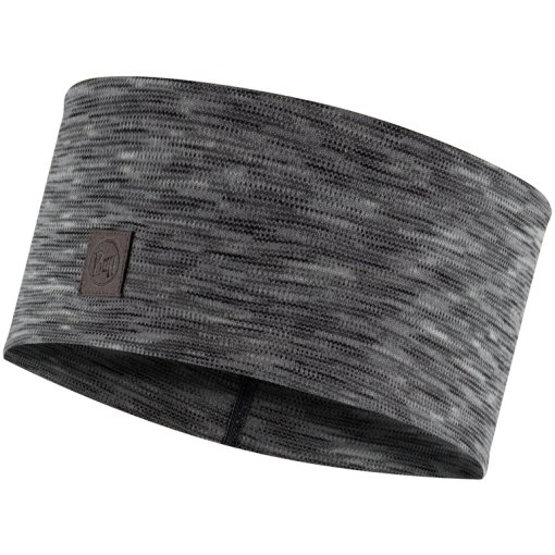 Foto de Buff® Cinta Cabeza - Merino Wide - Multistripes Fog Grey