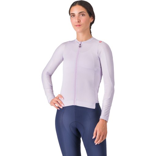Foto de Castelli Maillot de Manga Larga Mujer - Espresso - purple mist/dark night shade 538