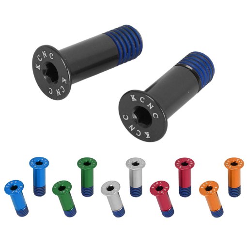 Productfoto van KCNC Aluminium Jockey Wheel Bolts - L15.5mm (pair)