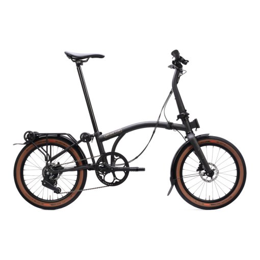 Photo produit de Brompton 20&quot; Vélo Pliant - G Line - 8-Speed - Small - Standard Seatpost - Rear Rack - 2026 - Space Black