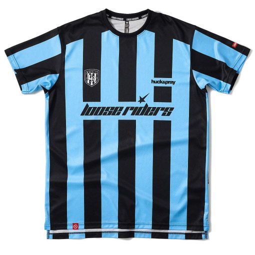 Foto de Loose Riders Maillot de Manga Corta Hombre - Derby - Derby Blue